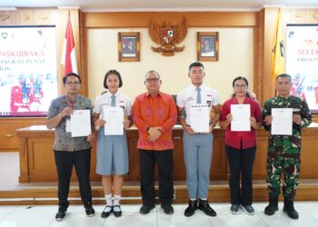 90 Siswa Ikuti Seleksi Paskibraka Tingkat Provinsi dan Nasional Tahun 2026