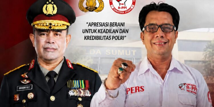 APPI Sumut Apresiasi Langkah Tegas Polda Sumut Berhentikan Tidak Dengan Hormat Kompol DK