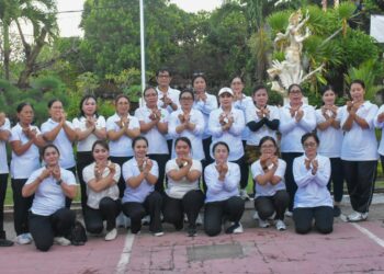 TP. Posyandu Kota Denpasar Tuntas Ikuti Bina Posyandu 6 SPM Provinsi Bali