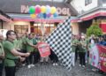 Wawali Arya Wibawa Lepas Jalan Sehat Serangkaian HUT ke-26 SMK PGRI 4 Denpasar