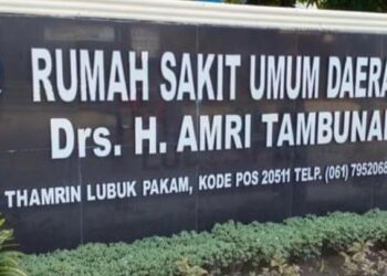 Direktur RSUD Drs. H. Amri Tambunan, dr. Erlinda Yani Bantah Isu Dugaan Pasien Tertahan Karena tidak Punya Biaya Berobat