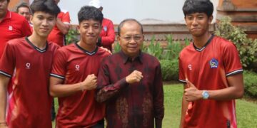Gubernur Koster Dukung Kiprah PS Badung di Liga 4 Nasional, Minta Jaga Kondisi dan Junjung Profesionalisme