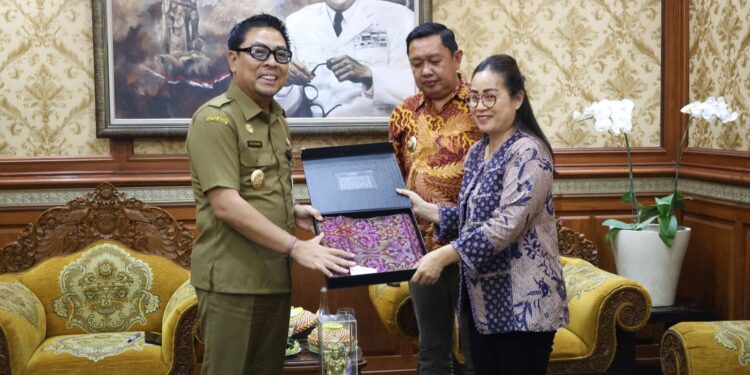 Wakil Wali Kota Denpasar Terima Kunjungan Kerja Wakil Bupati Minahasa Tenggara