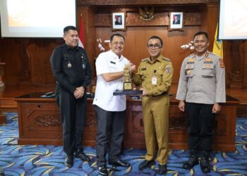 Wali Kota Jaya Negara Terima Kunjungan KKP Sespimmen Polri