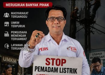 A-PPI Sumut Hardep angkat bicara Pemadaman Massal Sumbagut Rugikan Semua Kalangan, Kepala & Direktur harus Bertanggung Jawab