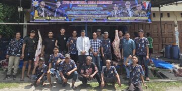 Hari Idul Adha 1447, HAMPI DPD Deli Serdang Berbagi Hewan Qurban kepada Masyarakat dan Abang Becak di Lubuk