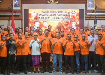Sekda Eddy Mulya Hadiri Pengukuhan Pengurus Kodrat Bali Masa Bakti 2025-2029, Siap Berkolaborasi Wujudkan Kemajuan dan Prestasi Olahraga