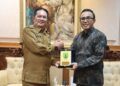 Wali Kota Denpasar Jaya Negara Terima Kunjungan Kerja Bupati Kabupaten Barito Timur