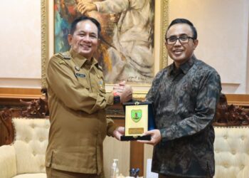 Wali Kota Denpasar Jaya Negara Terima Kunjungan Kerja Bupati Kabupaten Barito Timur