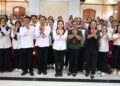 Sekretaris I TP Posyandu Kota Denpasar Buka Sosialisasi Pola Pelayanan Posyandu 6 SPM bagi Kader se-Kota Denpasar
