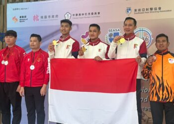 Prestasi Gemilang Prajurit Kodam IX/Udayana: Sabet Dua Emas Dari Ajang Menembak Internasional di China Taipei