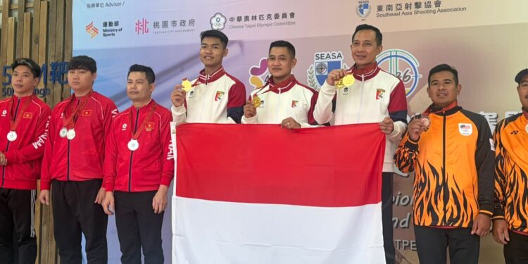 Prestasi Gemilang Prajurit Kodam IX/Udayana: Sabet Dua Emas Dari Ajang Menembak Internasional di China Taipei