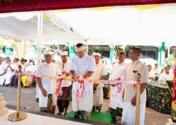 Kodam IX/Udayana Gelar Melaspas Wantilan Pura Agung Udayana Dipimpin Langsung Pangdam
