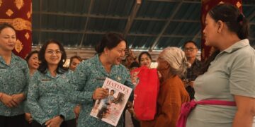 Ny. Seniasih Giri Prasta Kampanyekan Gemar Makan Ikan untuk Cegah Stunting