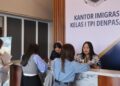 Imigrasi Denpasar Launching Perdana Layanan Keimigrasian di Plaza Renon