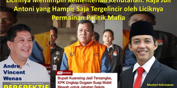 Licinnya Memimpin Kementerian Kehutanan: Raja Juli Antoni yang Hampir Saja Tergelincir oleh Liciknya Permainan Politik Mafia