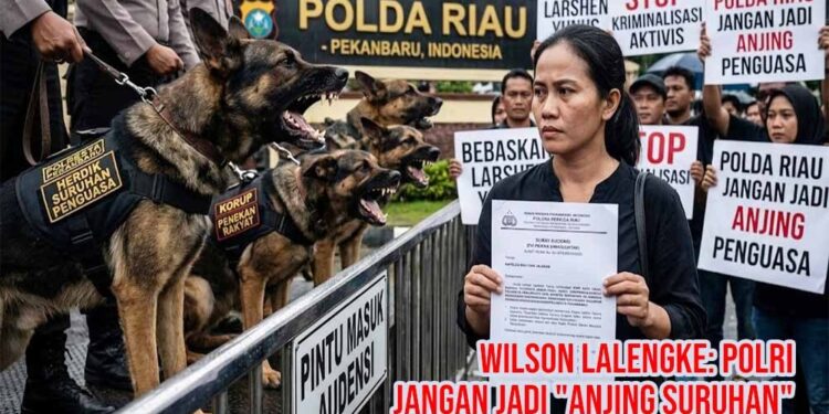 Menakar Keadilan di Bumi Lancang Kuning: Surat Audiensi Evi Friska dan Kritik Keras Wilson Lalengke terhadap Polri