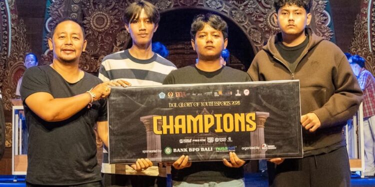 Glory of Youth 2026 Sukses Digelar, 1.000 Atlet Esports Ramaikan Perebutan Piala Wali Kota Denpasar