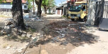 Tujuh Tahun Rusak, Akses Jalan Menuju Kawasan Mawar Jingga di Desa Gorontalo Dikeluhkan Warga