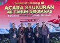 Ketua Dekranasda Denpasar Hadiri Syukuran HUT Ke-46 Dekranas, Perkuat Komitmen Pembinaan Perajin Berdaya Saing Global