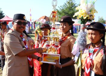 LT III Kwarcab Gerakan Pramuka Denpasar Berakhir, SMPN 14 dan SMPN 5 Berhasil Raih Juara Umum