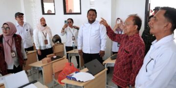 Gubernur Koster Tinjau Progress Pembangunan Sekolah Rakyat Terintegrasi 3 Provinsi Bali di Karangasem