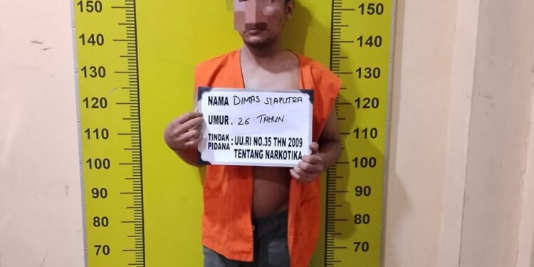 Miliki Sabu dan Coba Kabur, Seorang Pria Dibekuk Satresnarkoba Polresta Deli Serdang dan Polsek Pagar Merbau