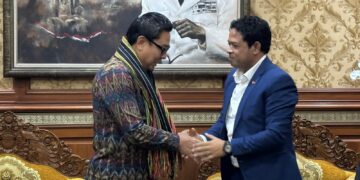 Wawali Denpasar Arya Wibawa Terima Kunjungan Atase Perdagangan dan Perindustrian Konjen Timor Leste