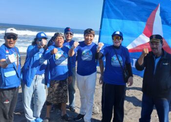 Demokrat Bali Dukung Program Indonesia ASRI Lewat Aksi Bersih Pantai dan Pelepasan Tukik di Pantai Lembeng, Sukawati