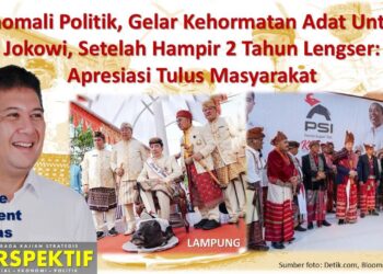 Anomali Politik, Gelar Kehormatan Adat Untuk Joko Widodo, Setelah Hampir 2 Tahun Lengser: Apresiasi Tulus Masyarakat