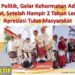 Anomali Politik, Gelar Kehormatan Adat Untuk Joko Widodo, Setelah Hampir 2 Tahun Lengser: Apresiasi Tulus Masyarakat