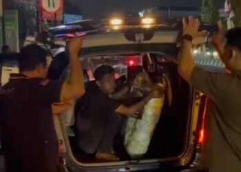 Satpol PP Denpasar Gelar SABERGEP, Tertibkan Pedagang Asongan di Sejumlah Traffic Light