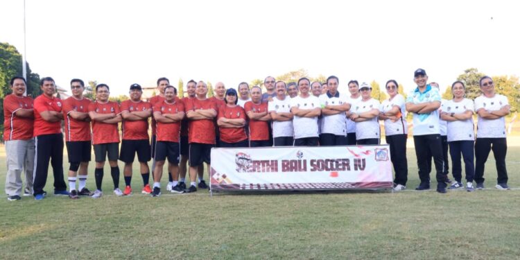 Kalahkan Dinas PUPRKIM, Disdikpora Bali Juara Kompetisi Mini Soccer Kerthi Bali IV