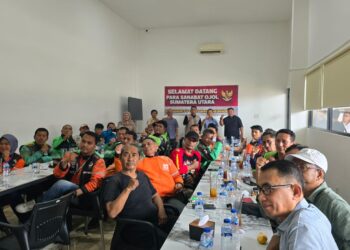 Sinergitas Ojol Sumut Ciptakan Ruang Publik yang Aman dan Kondusif