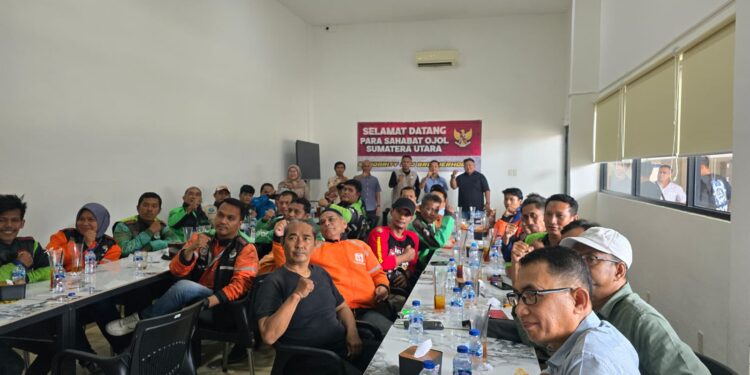 Sinergitas Ojol Sumut Ciptakan Ruang Publik yang Aman dan Kondusif