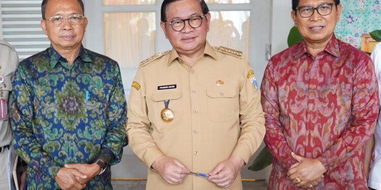 Bertemu Pramono Anung, Gubernur Koster Jajaki Penerbitan Obligasi Daerah