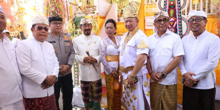 Hadiri Mapurwa Daksina, Wali Kota Denpasar Jaya Negara  Apresiasi Pelaksanaan Karya Atma Wedana
