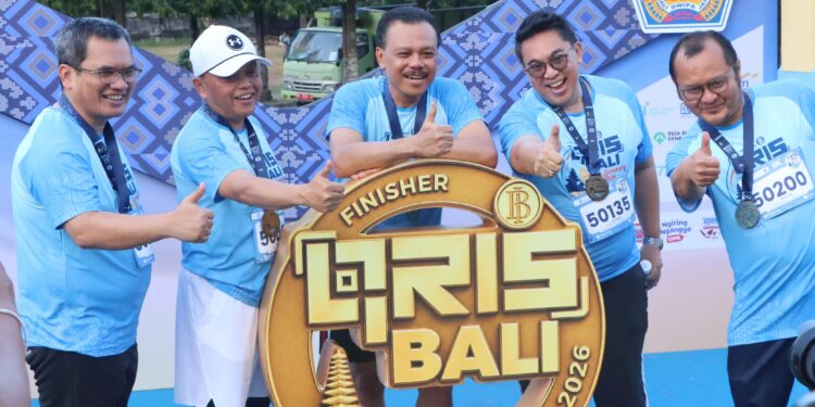 Sekda Dewa Indra Apresiasi Antusiasme Peserta QRIS Bali Summer Run 2026