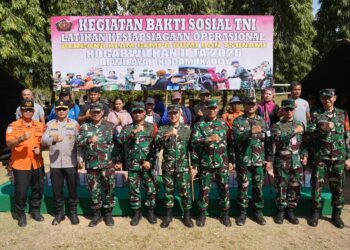 Kesiapsiagaan Bencana Diuji di Bali, Kodam IX/Udayana Bersama Kogabwilhan II Mantapkan Respons Terpadu