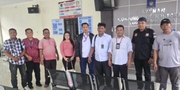 Komandan Garda Kamtibmas Indonesia Sumut bersama Garda Kamtibmas Langkat Kunjungi Lapas Pemuda Langkat